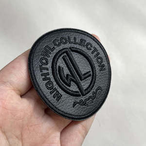 3D Puff Heat Press Custom Leather Patch Embroidered Factory Price Custom Design Embroidered Patches Badges <b>Iron</b> <b>on</b> 2D 3D PVC - Product Image 6