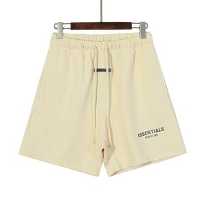 Summer Casual Shorts Custom LOGO Private Label Street Wear 100% Cotton Plain Color Jogger Fashion Shorts - Product Image 3