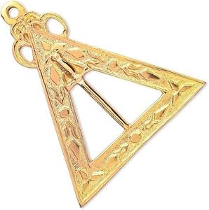 Collier de chapitre First Veil Royal Arch - Collier de type chaîne plaqué or, type de bijou : sans pierre précieuse - Product Image 3