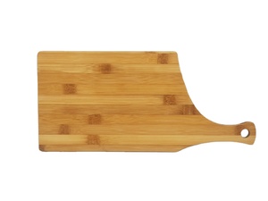 Tabla de corte de bambú para cocina, tabla de corte de madera para cortar carne, verduras, amigable con el medio ambiente - Product Image 3