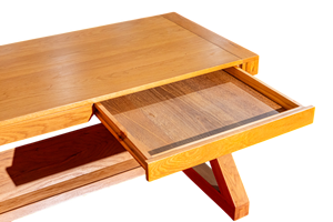 TACASA Custom Nordic Modern <b>Solid</b> <b>Wood</b> Rectangular Laptop Table Standing Dressing Writing Office <b>Desk</b> Storage Drawer - Product Image 4