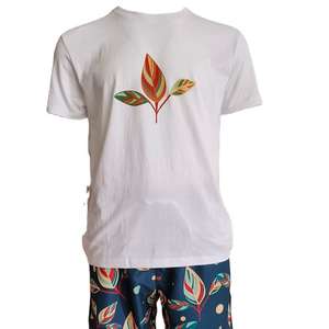 Street Wear 100% algodón para hombre, conjunto de pantalones cortos de 2 piezas, Top corto con capucha, conjuntos de regalo deportivo de dos piezas para hombres y mujeres - Product Image 2