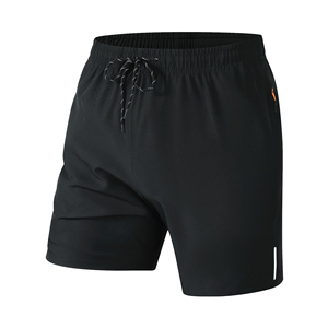 Shorts de sport pour hommes, mi-été, plage, 100% polyester, respirant, séchage rapide, écologique, imperméable, anti-plis, couleur unie - Product Image 5