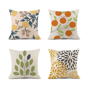 Latest Design <b>Floral</b> Customized Print <b>Cushion</b> <b>Covers</b> Soft Decorative Pillow Cases for Living Room - Product Image 5