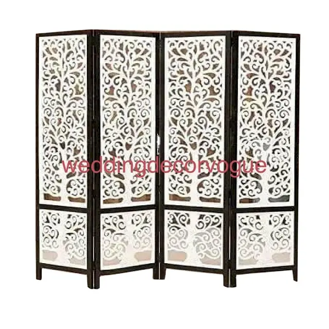 woodend divider low MOQ wholesale luxury vintage wooden folding screen room divider from direct factory