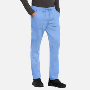 Ensembles de blouses médicales d'hôpital en gros personnalisés, pantalons de jogging pour médecins et infirmières, polyester tissé et coton, options de couleurs personnalisées - Product Image 3
