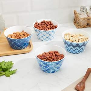 Bol en céramique abordable avec un aspect artisanal lisse, parfait pour les repas quotidiens, bol en céramique simple et élégant pour la soupe - Product Image 6