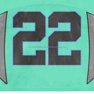 Camiseta de fútbol Retro transpirable, camiseta de entrenamiento en blanco, camiseta de malla de gran tamaño para hombres, camiseta de fútbol americano, camiseta de fútbol americano - Product Image 6