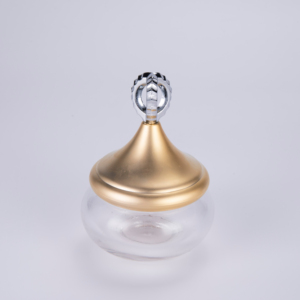 Couvercles élégants de bouchon de bouteille de parfum en métal de luxe - Product Image 1