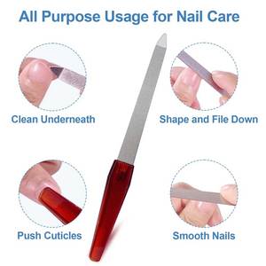 Mini lima de uñas extralarga Profesional, Diseño de pulido para dar forma fácil y uniforme a las uñas de alto brillo - Product Image 2