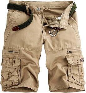 Pantalones cortos Cargo de alta calidad para hombre, entrenamiento deportivo de verano, correr, gimnasio, pantalones cortos Cargo informales para exteriores para hombre - Product Image 4