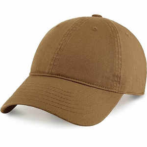 Casquettes de baseball à boucle métallique, casquettes à 6 panneaux, casquette en cuir à boucle métallique unisexe - Product Image 1