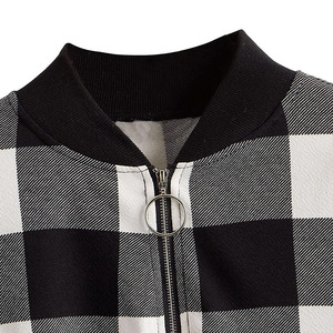 Wholesale <b>Men</b> <b>Jackets</b> OEM Custom Logo Print Long Sleeves Casual Bomber <b>Jackets</b> for <b>Men</b> - Product Image 5