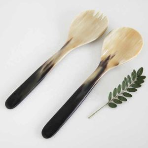 Ensemble de couverts de luxe avec des cuillères élégantes en corne de buffle pour ustensiles de cuisine rustiques Conception de cuillère de table de qualité supérieure - Product Image 6