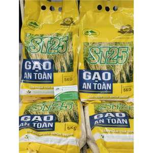 Riz Sepon à texture dure sûre de haute qualité 100% Top 5kg ODM riz agricole blanc direct du Vietnam - Product Image 6