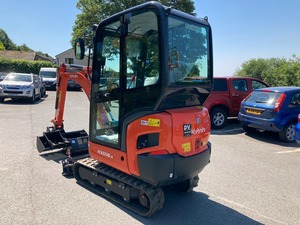 Miniexcavadora Kubota usada en buen estado, miniexcavadora Kubota de uso razonable a la venta - Product Image 3