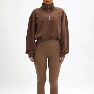 Chándal de gran tamaño para mujer de alta calidad, ropa de calle informal, servicio OEM, ropa de diseñador de talla grande, chándal lavable para mujer - Product Image 5