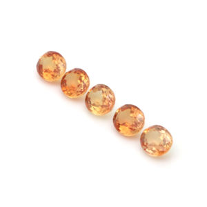 Saphir jaune de Madagascar cultivé en laboratoire meilleure alternative au saphir naturel pierres précieuses en vrac tailles de coupe ovale de 2x3 à 15x20mm - Product Image 2