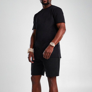 Conjuntos de camisetas casuales Ropa de entrenamiento personalizada para hombres Camiseta y conjunto corto para hombres Conjuntos de fitness para gimnasio - Product Image 4