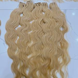Extensions de cheveux humains bruts vietnamiens pour dentelle frontale Bundle SDD Body Wave Curl italien Super Wave naturel noir lâche vague profonde - Product Image 6