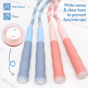 Cuerda para Saltar para Niños, 2 Piezas, Cuerda para Saltar con Cuentas Suaves y Mangos Antideslizantes - Product Image 4