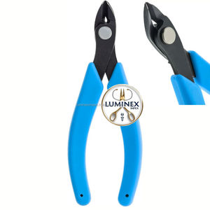 LUMINEX IMPEX LUG=488 Nose Plastic Jewelry Pliers <b>Soft</b> Grip High Quality <b>Wire</b> Loop Forming Measuring Tool DIY Customizable Logo - Product Image 6