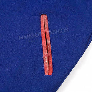 Chaqueta de cuero con letras duraderas y elegantes de alta calidad para invierno personalizable con logotipo y diseño en blanco para venta al por mayor - Product Image 5