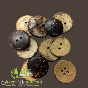 Bouton de noix de coco personnalisé de luxe pour vêtement mode Offre Spéciale fabricant à la main inde par artisanat sheeri - Product Image 4