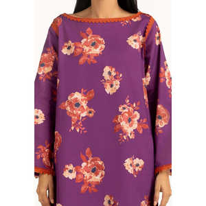 Ensemble Coordonné Imprimé Croisé IPST-55121 – Tenue Décontractée 2 Pièces en Crêpe pour Printemps/Été Taille XS MOQ 2 pièces - Product Image 1