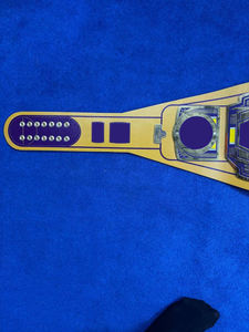 Diseño personalizado para Champion Legacy Award 8MM de grosor de cuero genuino pesado Material suave y duradero Logotipo frontal para artes marciales - Product Image 3