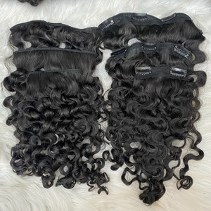 Tissage de cheveux humains vierges Remy chinois de haute qualité Fabricant du Vietnam Extensions à double trame Machine à vague de corps droite OEM - Product Image 4