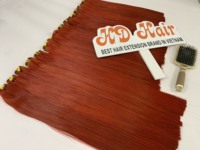 Extensiones de Cabello Humano Virgen Vietnamita SDD Liso Natural y Ondulado, Sedoso, Doble Trama a Máquina, Más Vendido, Envío Exprés