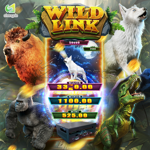 Máquina de Juegos de Diversión Wild Link 4 en 1 de Alta Definición, Popular en EE. UU., Multijuego, Juego de Habilidad, Máquina de Juegos de Arcade - Product Image 1