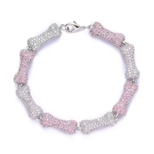 Collier chaîne cubaine moderne en moissanite, collier serti de diamants de qualité supérieure pour les collections de bijoux tendance - Product Image 3