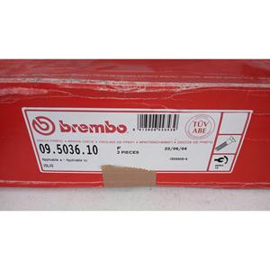COPPIA DI DISCHI FRENO ANTERIORI VOLVO 740 Sedan (84>92) 09.5036.10 Benzina - Product Image 4