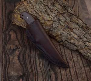 Nouveau style, vente en gros, couteau à désosser viking très vendu, lame fixe en acier inoxydable avec manche en bois, fabrication artisanale, avec étui, OEM - Product Image 4