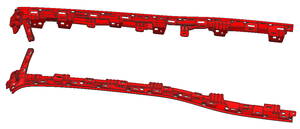 עיצוב מעטפת למכשירי חשמל ביתיים של LiXINDA, תבנית הזרקה בהתאמה אישית SKD61/S136/H13 ISO 9001, אביזרים למקרר ומכונת כביסה - Product Image 6