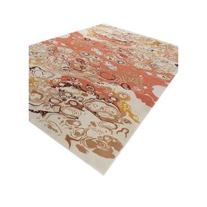 Tapis en laine noué à la main Sthir Ivory Piwl-7006(Cm-02) Grand format Abstrait Tabriz pour la maison, le salon et les couloirs - Product Image 2