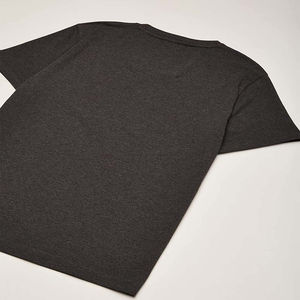 T-shirts col en V pour hommes vente en gros T-shirt blanc uni à manches courtes en coton pour l'été T-shirt de haute qualité à la mode Vêtements en stock d'usine personnalisés - Product Image 2