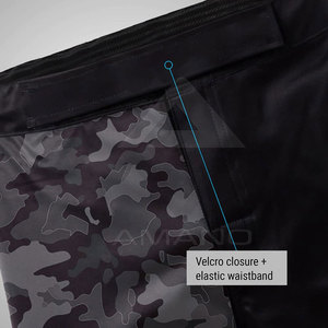 Pantalones cortos MMA estampados de alta calidad Pantalones cortos MMA de color sólido a la venta Hechos en Pakistán Pantalones cortos MMA - Product Image 3