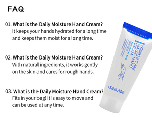 Crema de Manos Hidratante LEBELAGE con Ácido Hialurónico, Aloe Vera y Aceite de Oliva Herbal, Antiarrugas, Reparadora y Nutritiva, 100 ml - Product Image 6