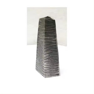 Florero de piso de metal de aluminio moderno de lujo para boda y decoración del hogar Florero elegante/Florero de decoración - Product Image 3