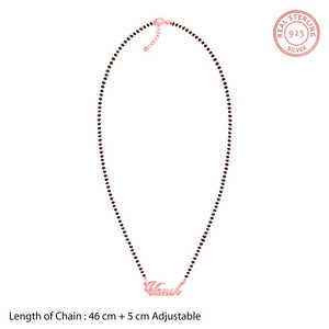 Collier de mariée personnalisé en or rose et diamants, bijoux fins pour femmes, personnalisable, pour mariage et fiançailles - Product Image 3