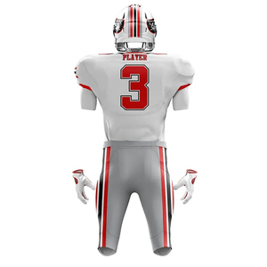 Personnalisable Adulte Tackle Twill Football Américain Maillot Uniforme Ensemble Respirant Séchage Rapide Réversible Sublimé Maille Court - Product Image 5