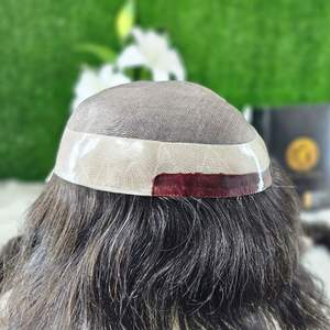 Postizo de Cabello Humano Realista de 5 Pulgadas con Base de NPU, Duradero, para Trenzas Rectas, Extensiones de Cabello Remy - Product Image 2