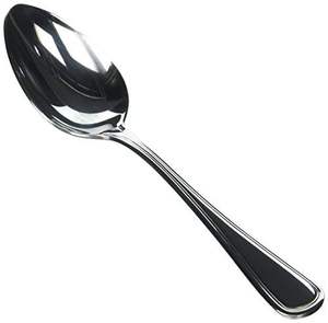 Restaurant-Grade Long Handle Stainless Steel Buffet Serving Spoon Set <b>Mirror</b> Polish Silver Plated Eco-Friendly for Soup Salad - Product Image 6