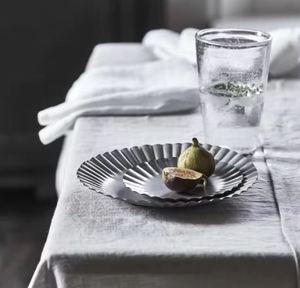 Plato redondo decorativo navideño en aspecto Vintage para decoración de bodas y decoración del hogar - Product Image 1