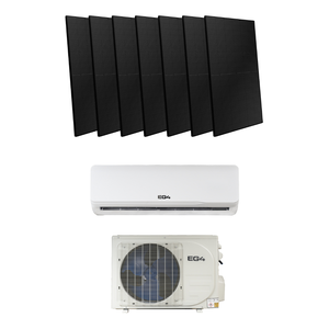 EG4 24k Hybrid <b>Solar</b> Powered <b>Mini</b> Split Kit (R32) - Product Image 2