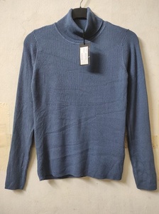 Pull décontracté à col roulé de couleur unie pour femmes, coupe ajustée, col haut, col roulé décontracté de couleur unie pour l'hiver du Bangladesh - Product Image 2