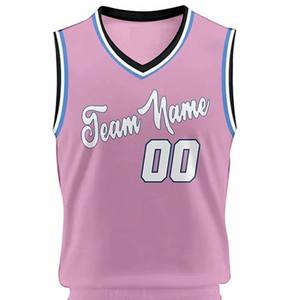 Tenue de basketball pour hommes tendance, entièrement personnalisable, imprimée, grandes tailles, légère, facile à porter, respirante, matériau durable - Product Image 3